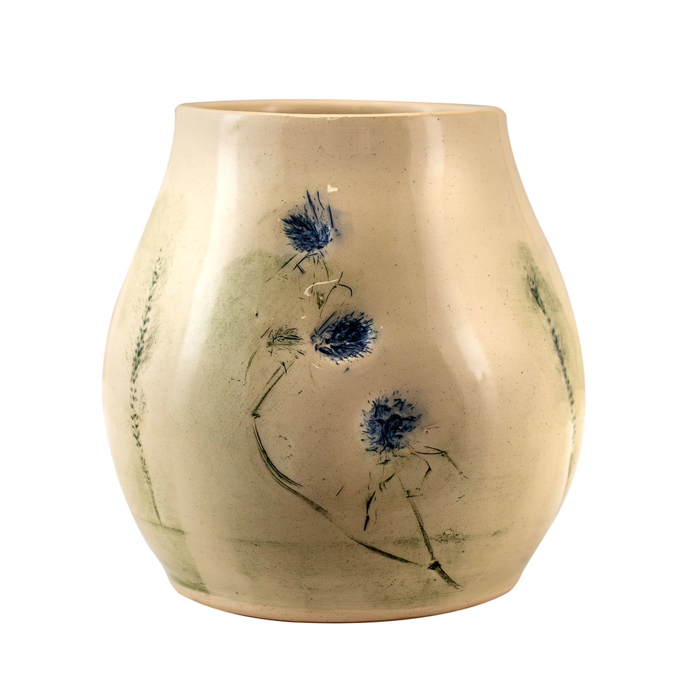 Flora Ceramic Mate Cup – side view