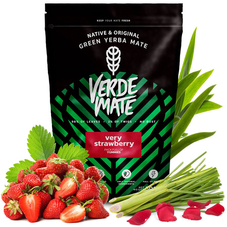 Verde Mate Green Very Strawberry 0,5 кг