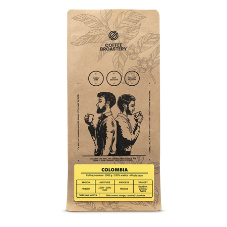 Кавові зерна Coffee Broastery - Colombia Medellin Premium 1 кг