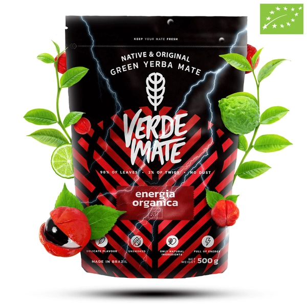 Verde Mate Green Organica Energia Guarana 0,5 кг