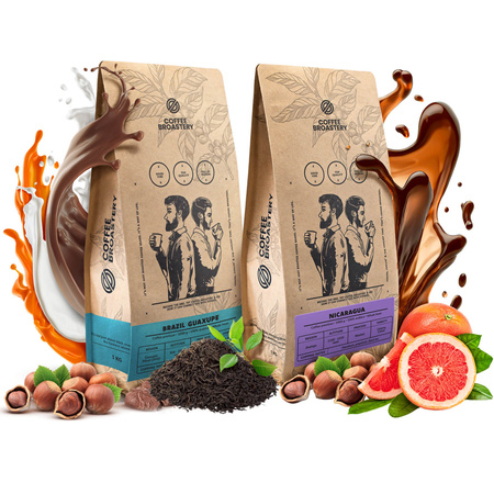 Набір Coffee Broastery Nicaragua Colibrí Azul + Brazil Guaxupe 2x1кг (2кг)