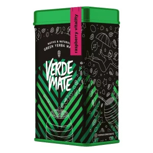 Yerbera - Жерстяна банка + Verde Mate Зелена малина Vitality 0,5 кг 