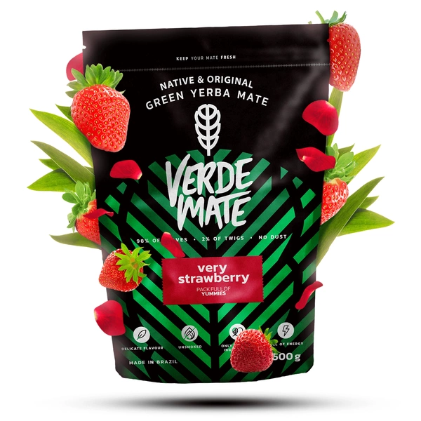 Verde Mate Green Very Strawberry 0,5 кг