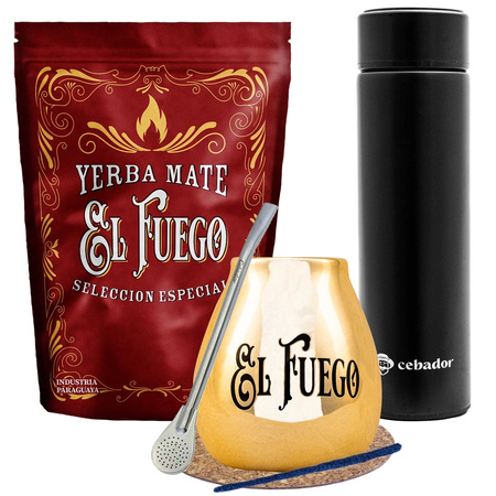 Набір термосів Yerba Mate El Fuego Elaborada 500 г