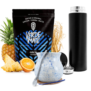 Набір Yerba Verde Mate MAS IQ 500 г Калабас Термос