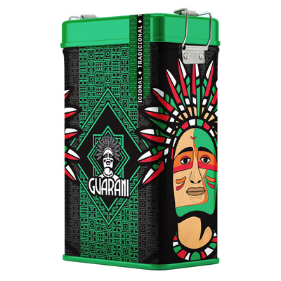 Yerbera – Металева банка + Guarani Elaborada con Palo Tradicional 0,5 кг