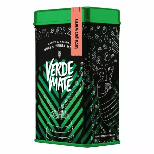 Yerbera - Бляшанка + Verde Mate Green Let's Get Warm 0.5кг 