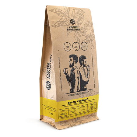 Кавові зерна Coffee Broastery - Brazil Cerrado Premium 1 кг