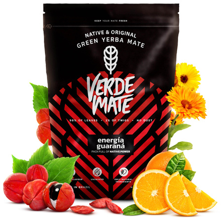 Набір Єрба-Мате Verde Mate Energia Guarana 500г TermoMate + Бомбілла