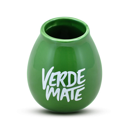 Керамічний калабас zielona з логотипом Verde Mate - 350 мл