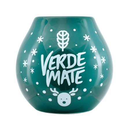 Йерба Мате Зимовий набір Verde Mate Калабаш + Бомбілія