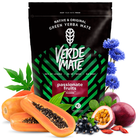 Verde Mate Green Passionate Fruits 0,5 кг