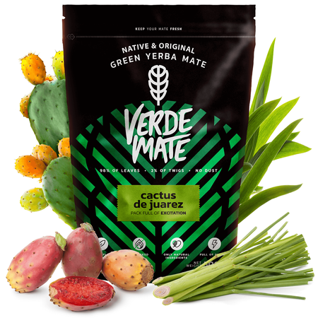 Набор Startowy dla dwojga Йерба Мате Verde Mate Herbal Energy 500 г + Verde Mate Cactus de juarez 500 г