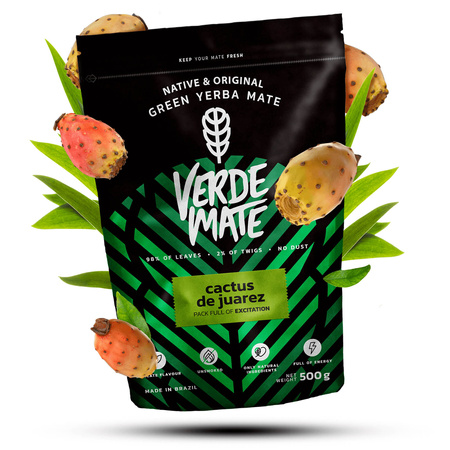 Подарунковий набір  Yerba Verde Mate Cactus 0,5 кг 