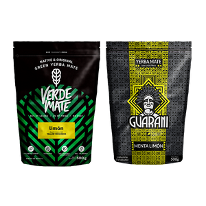 Verde Mate Green Limon 500 г + Guarani Menta Limon 500 г