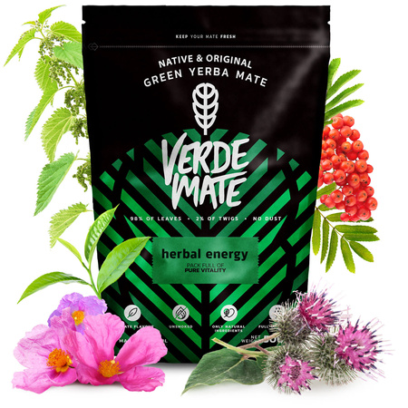 Набор Startowy dla dwojga Йерба Мате Verde Mate Herbal Energy 500 г + Verde Mate Cactus de juarez 500 г