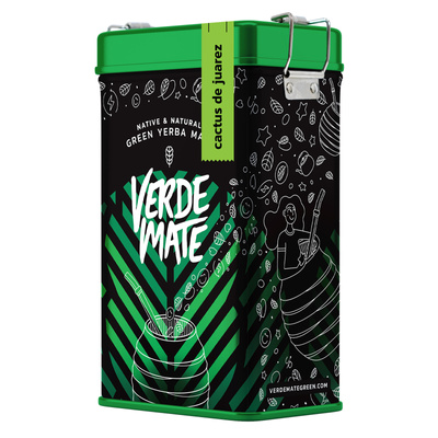 Yerbera – Металева банка + Verde Mate Green Cactus de Juarez 0,5 кг