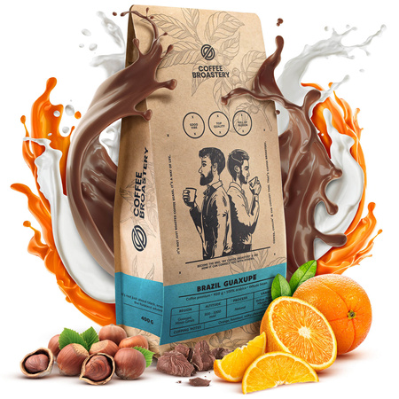 Кавові зерна Coffee Broastery - Brazil Guaxupe Premium 400 г