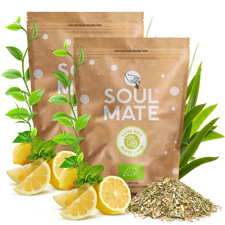 2x Soul Mate Organica Menta Limon 500г (1кг)