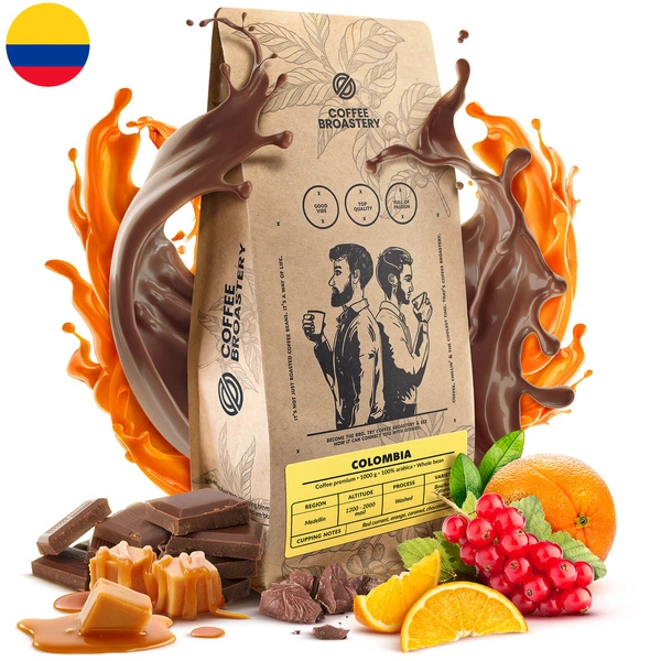 Кавові зерна Coffee Broastery - Colombia Medellin Premium 1 кг