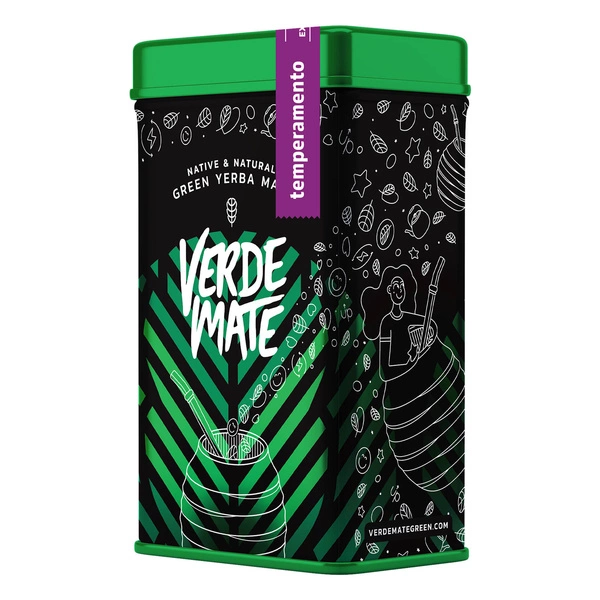 Yerbera – Банка з Verde Mate Green Temperamento 0,5 кг 