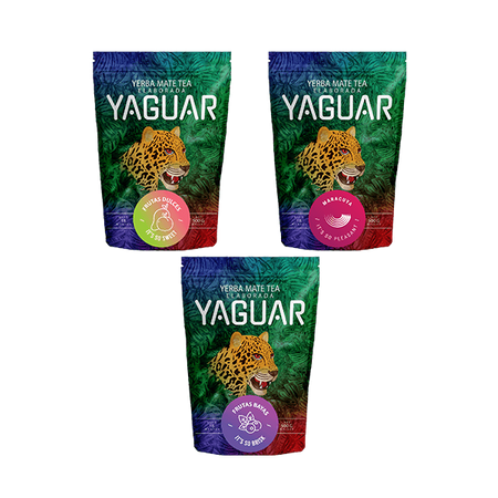 Набір фруктів Yerba Mate Yaguar 3x500г 1,5кг