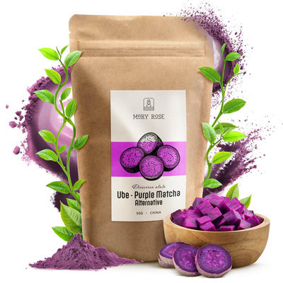 Mary Rose – Purple Matcha Alternative – Убе (порошок) 50 г