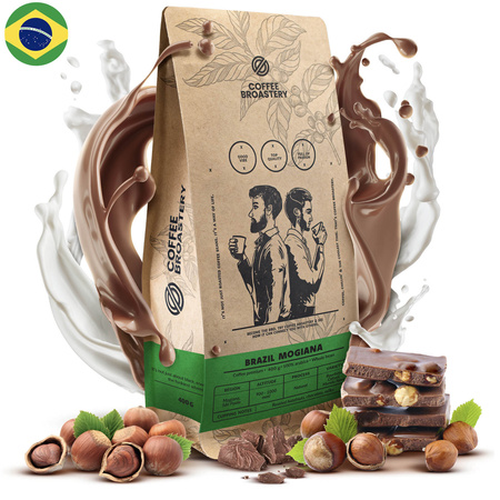 Кавові зерна Coffee Broastery - Brazil Mogiana Premium 400 г