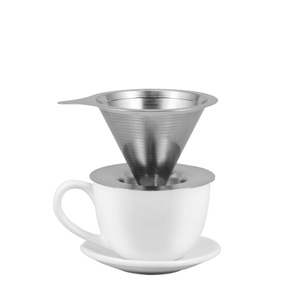 Металева кавоварка – Dripper Hario V60-01