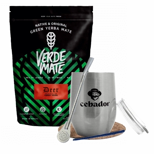 Набір для yerba mate Verde Mate Green Deer 0,5кг 500г