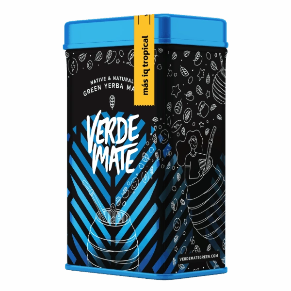 Yerbera – Банка з Verde Mate Mas IQ Tropical 0,5кг 