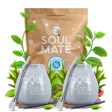 Стартовий набір для двох Йерба Мате Soul Mate Despalada 500 г