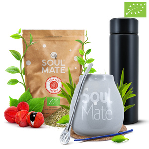 Набір Йерба Soul Mate  Energia 500 г 0,5 кг Термос