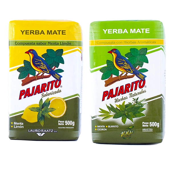 Pajarito Menta Limon + Con Hierbas 2x500 г